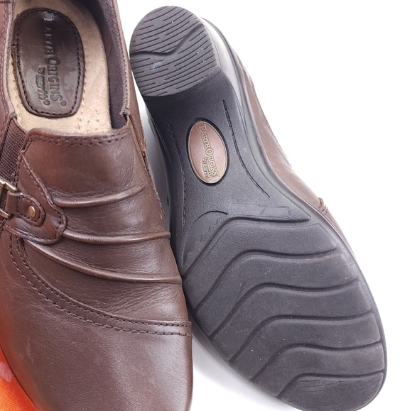 Earth Origin Brown Mary Jane Clogs Sz 7½ - Picture 11 of 11